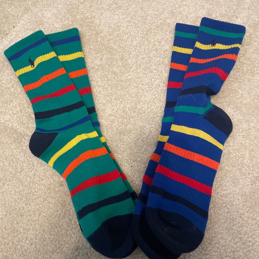 Ralph Lauren Polo Striped Socks